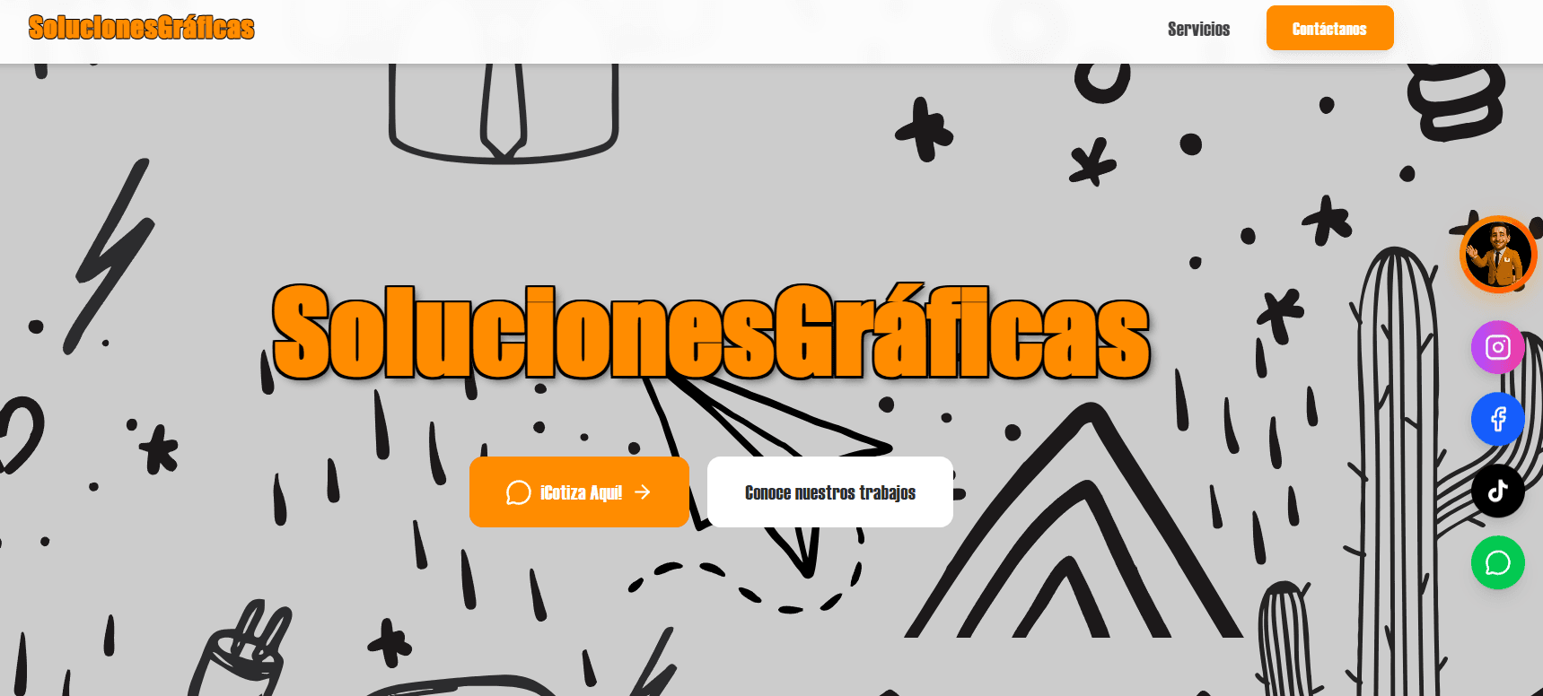 Vista del proyecto Soluciones Gráficas